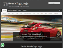 Tablet Screenshot of hondatugujogja.com